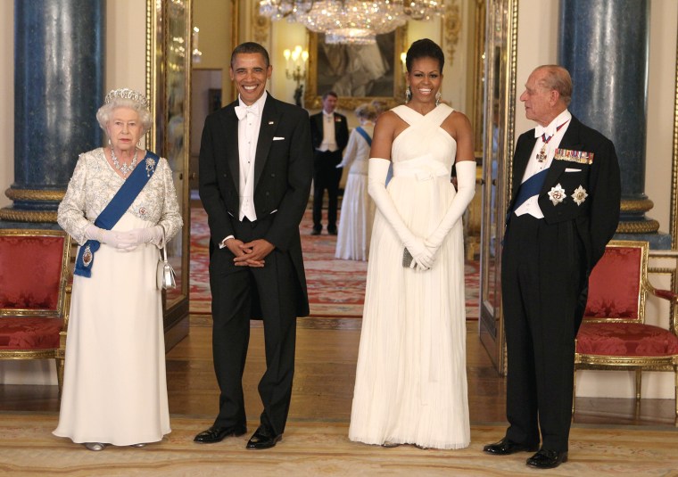 Image: US President Barack Obama Visits The UK - Day One